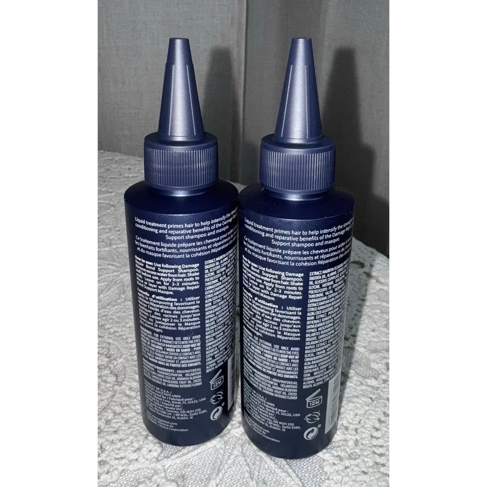 New Monat Damage Repair Bond Building Hair Treatment 4.5 oz. 2 Bottles LOT